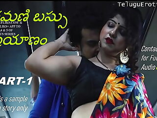 Telugu Audio Commensurate with explain - Ramani Aunty Tutor Prayanam Radiogram @Telugu EroticWorld